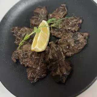 Патешки сърца на скара