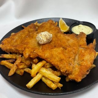 Виенски шницел със свинско бонфиле (350г)