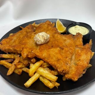 Виенски шницел с телешко бонфиле (350г)