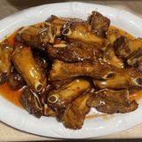 71. Свински ребърца в сладко кисел сос (700г)