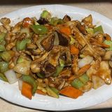 83. Пиле с ароматни гъби (800г)