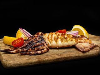 Калмар на BBQ (400гр.)