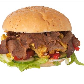 Бургер с месо от дюнер