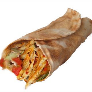 Голям дюнер двойно месо без картофи