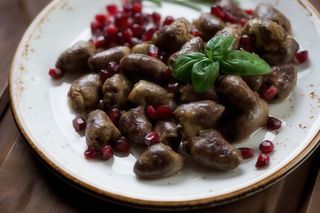 Пилешки сърца пържени (300г)