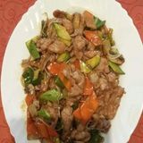 81.Свинско със зеленчуци (750g) 