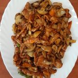 123.Пилешко с гъби печурки (750г)