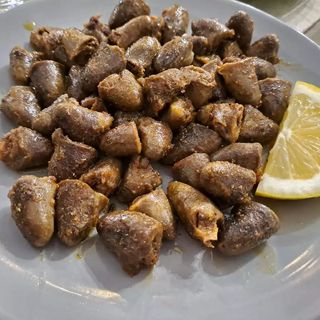 Пилешки сърца пържени (250г)