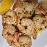 Сотирани краслки скариди с копър и чесън (150г)