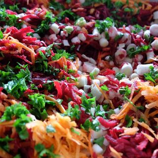 Салатa с цвекло