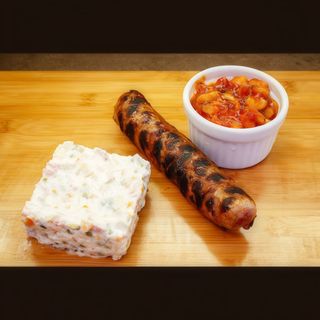 Бокс с наденица по домашна рецепта