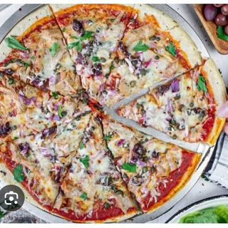 Пица Туна с каперси -33см