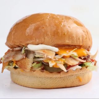 Бургер от дюнер месо