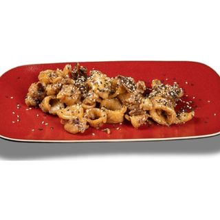 Калмари в сладко-кисел сос