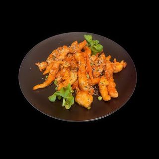 Пиле със сладко кисел сос (350 г)