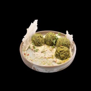 Спаначена кюфтета с дип от лайм (250 г)