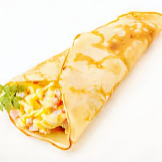 Катма с кренвирш и сирене - малка