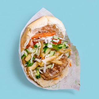 Джоб с пилешко филе на скара