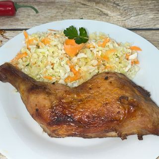 Пилешко бутче със зеле и моркови (400г) - 010682