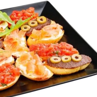 Брускети микс