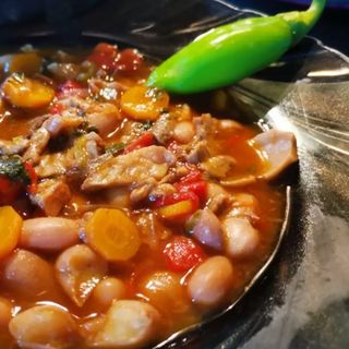 Боб с манатарки