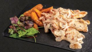 Пиле с топено сирене (400г)