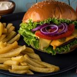 Телешки чийзбургер (450г)