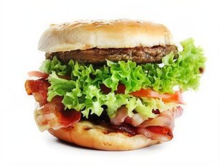 Хамбургер с телешко месо (190г)