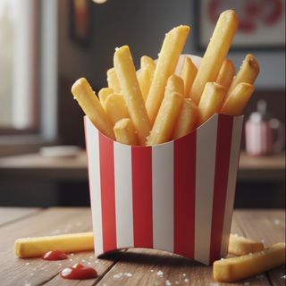 Бланширани пържени картофки (150г)