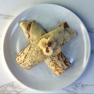 Палачинка с банан и шоколад(40см.)