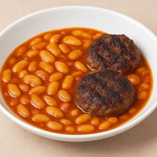 БОБ С  КЮФТЕТА НА СКАРА(0,350ГР)