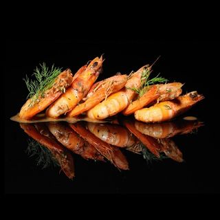 Скариди на тиган (300г 8бр)