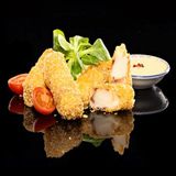 Хрупкави рулца от скаморца и пушена панчета (200г)