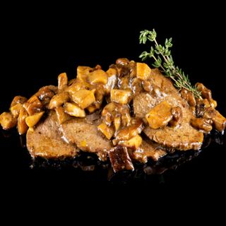 Телешки скалопини с манатарки (330гр)