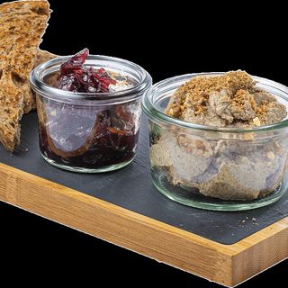 Патѐ от манатарка, кралска печурка и рикота (250гр)