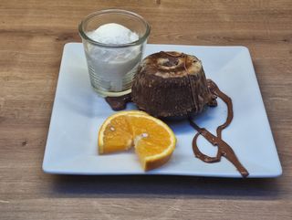Шоколадово суфле 1 бр.