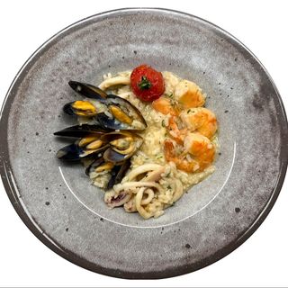 Ризото с морски дарове