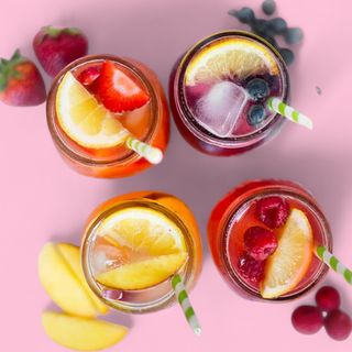 Лимонада от малина и маракуя