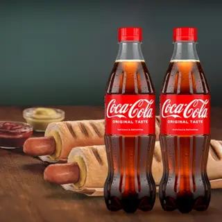 Комбо 2бр Хотдог XXL 220Г+2бр Кока Кола0.5Л
