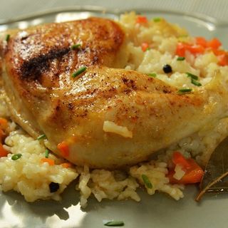 Пиле с ориз (360гр)