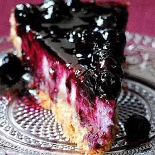 чийзкейк с боровинки