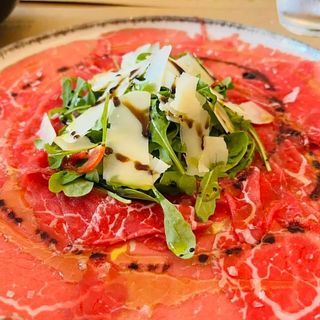 Карпачо от италианско телешко бон-филе с черен трюфел от Валоне 120гр.