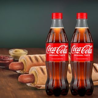 Комбо 2бр Хотдог XXL 220Г+2бр Кока Кола0.5Л