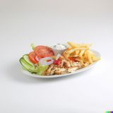 Порция пилешки арабски дюнер (650г)