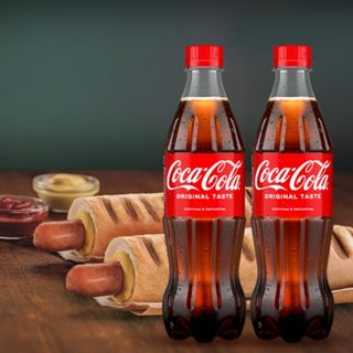 Комбо 2бр Хотдог XXL 220Г+2бр Кока Кола0.5Л