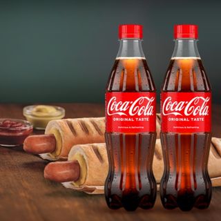 Комбо 2бр Хотдог XXL 220Г+2бр Кока Кола0.5Л