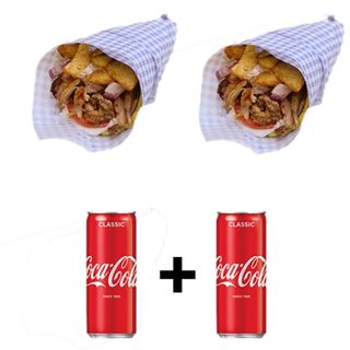 Гирос Атлетик Пиле, Гирос Атлетик Свинско + 2бр. Кока Кола