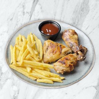 Пилешки бутчета на скара