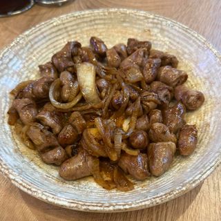 Пилешки сърца с лук (250г)