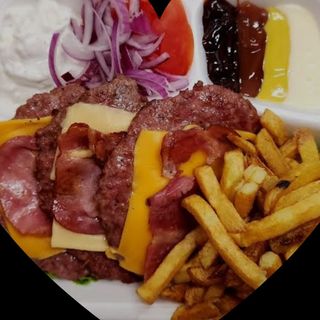 Порция бургер голяма (800г)